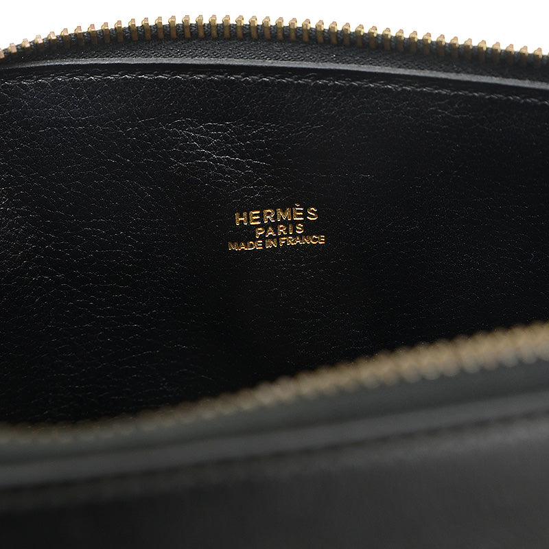 ボリード31 ボックスカーフ ブラック ゴールド金具 Y刻印 ハンドバッグ