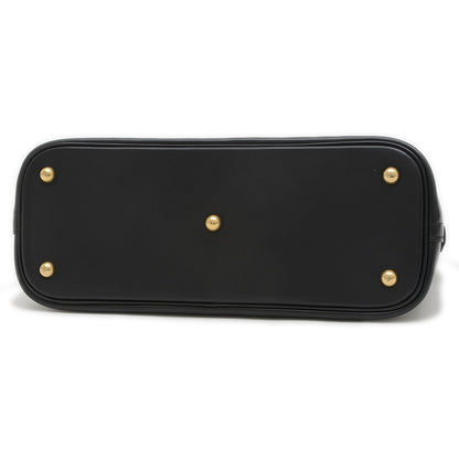 ボリード31 ボックスカーフ ブラック ゴールド金具 Y刻印 ハンドバッグ