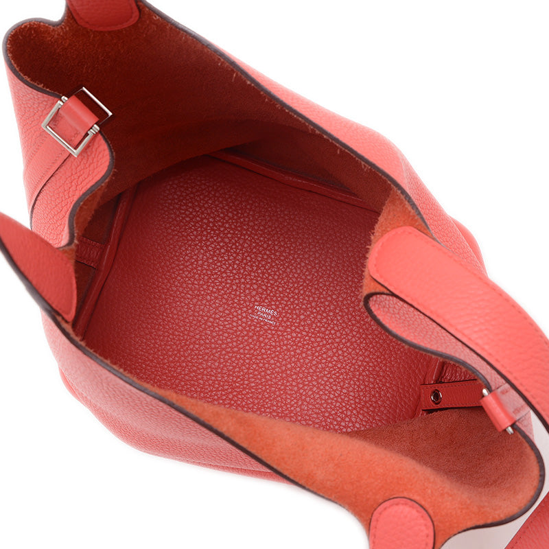 ピコタンロック MM 22 トリヨン ローズジャイプール シルバー金具 C刻印 ハンドバッグ