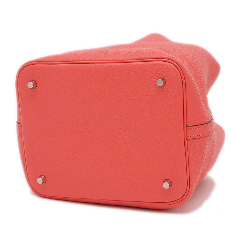 ピコタンロック MM 22 トリヨン ローズジャイプール シルバー金具 C刻印 ハンドバッグ