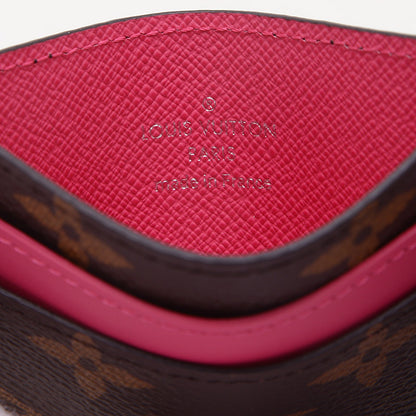 モノグラム カードケース ポルトカルトダブル ポンディシェリピンク M12841 カードケース