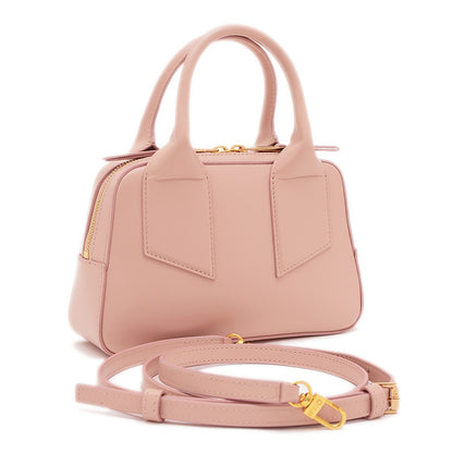 バウレット ミニ 2WAYバッグ レザー ピンク 24IBP0974VT01 ハンドバッグ