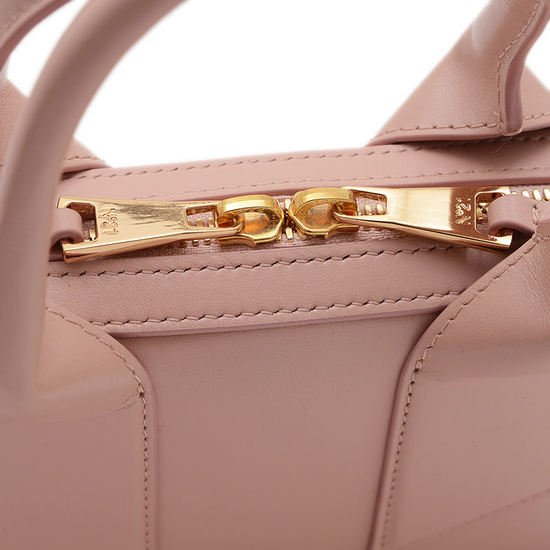 バウレット ミニ 2WAYバッグ レザー ピンク 24IBP0974VT01 ハンドバッグ