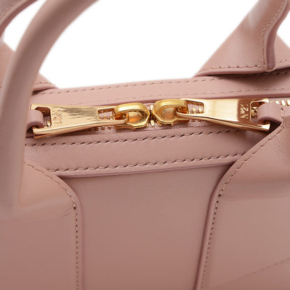 バウレット ミニ 2WAYバッグ レザー ピンク 24IBP0974VT01 ハンドバッグ