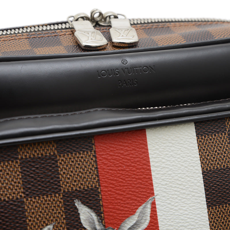 ダミエ ナイルPM ショルダーバッグ N42704 チャップマンブラザーズ ショルダーバッグ