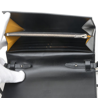 ヴァレンヌ ショルダーポーチウォレット ブラック/ナチュラル ショルダーバッグ