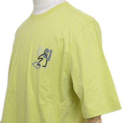 Tシャツ ミニパッチ Hパズル コットン グリーン メンズ Sサイズ 半袖Ｔシャツ