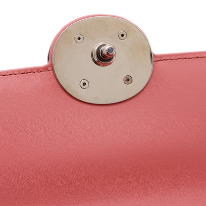 プチGG ミニ ショルダーバッグ レザー ピンク 739722 ショルダーバッグ