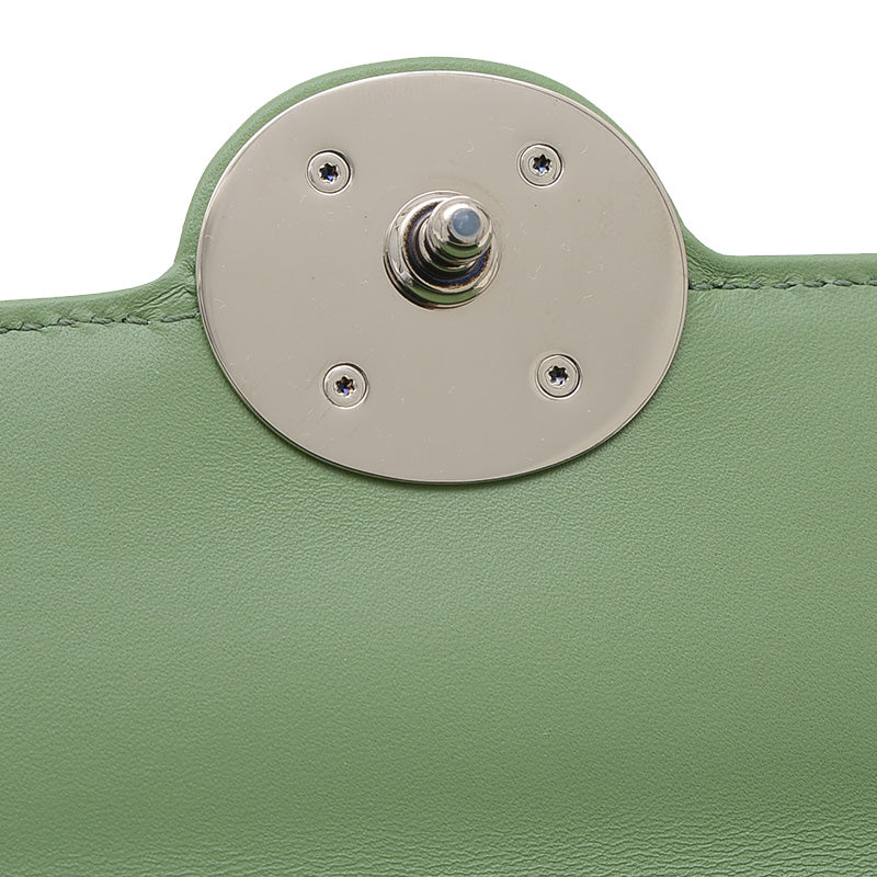 プチGG ミニ 2WAY ショルダーバッグ レザー グリーン 739722 ショルダーバッグ