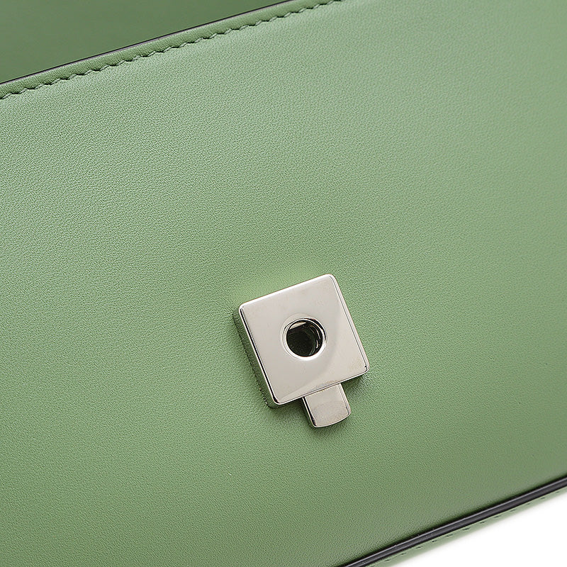 プチGG ミニ 2WAY ショルダーバッグ レザー グリーン 739722 ショルダーバッグ