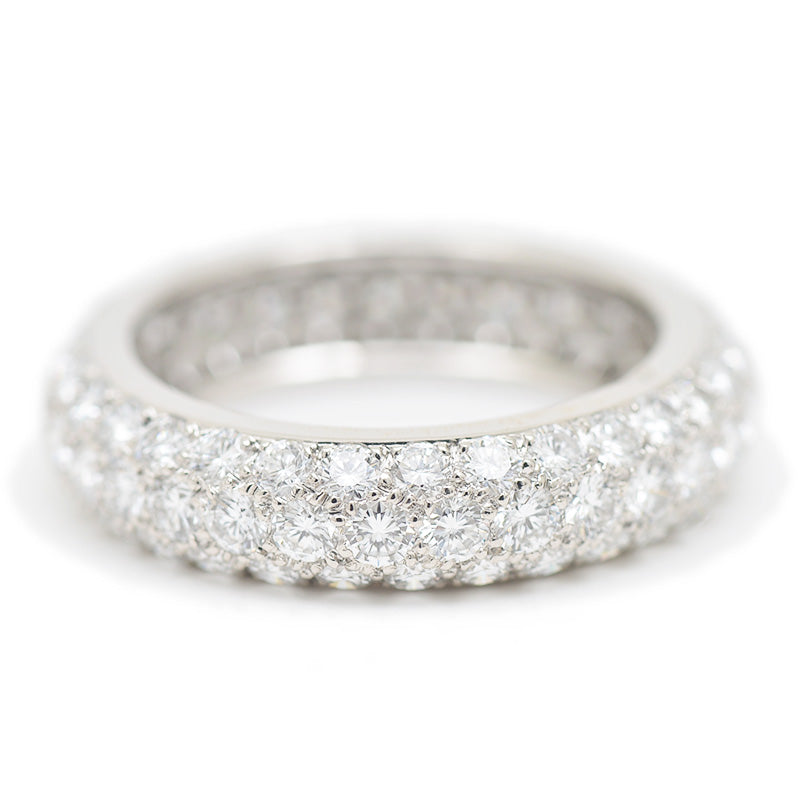 パヴェダイヤ フルエタニティ リング Pt950/ダイヤモンド #51 リング・指輪