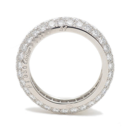 パヴェダイヤ フルエタニティ リング Pt950/ダイヤモンド #51 リング・指輪