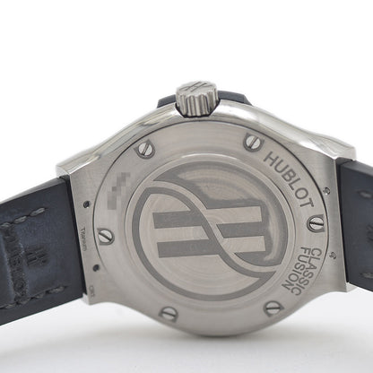 クラシックフュージョン チタニウム ダイヤベゼル レディース 581.NX.7071.LR.1104 腕時計