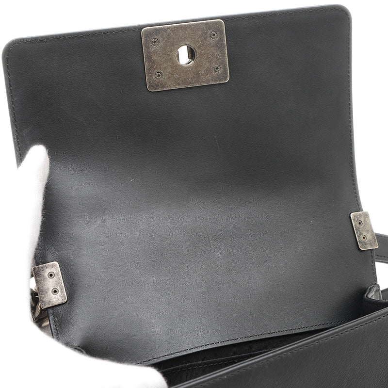 ボーイシャネル 20 チェーンショルダーバッグ ラムスキン ブラック A67085 ショルダーバッグ