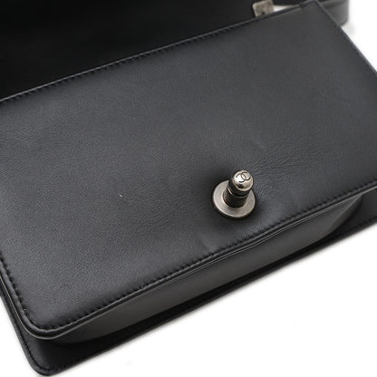 ボーイシャネル 20 チェーンショルダーバッグ ラムスキン ブラック A67085 ショルダーバッグ