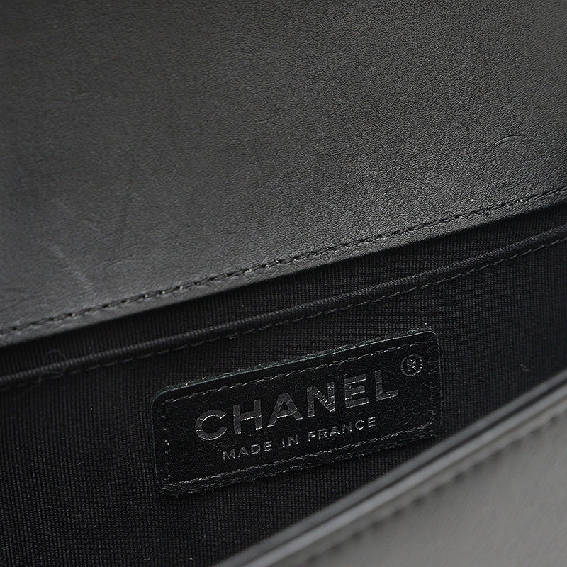 ボーイシャネル 20 チェーンショルダーバッグ ラムスキン ブラック A67085 ショルダーバッグ