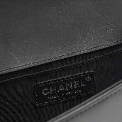 ボーイシャネル 20 チェーンショルダーバッグ ラムスキン ブラック A67085 ショルダーバッグ