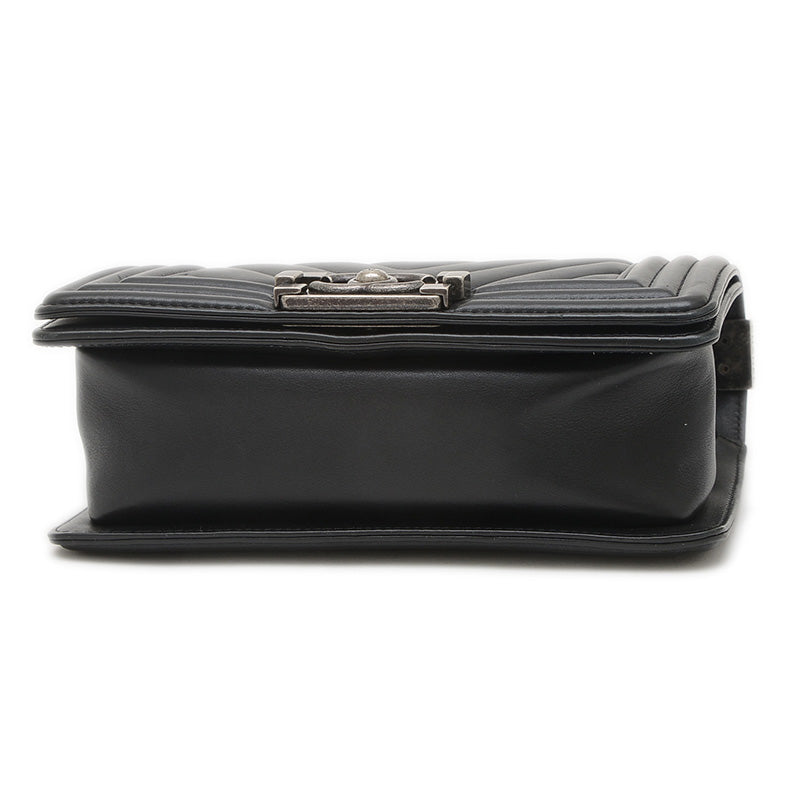 ボーイシャネル 20 チェーンショルダーバッグ ラムスキン ブラック A67085 ショルダーバッグ