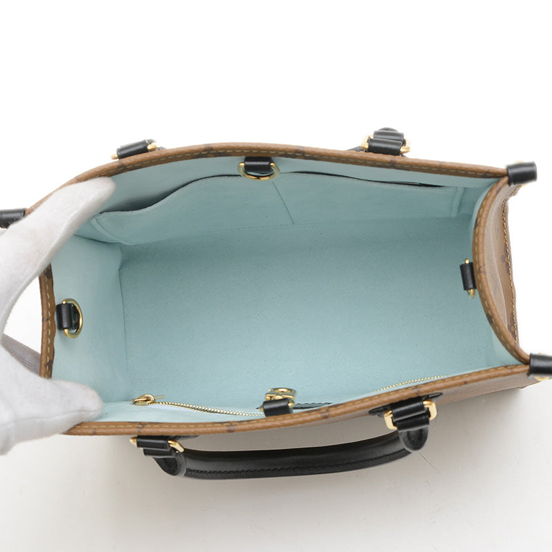 モノグラムリバース オンザゴーPM SunYitian コラボ 2WAYバッグ M47199 トートバッグ