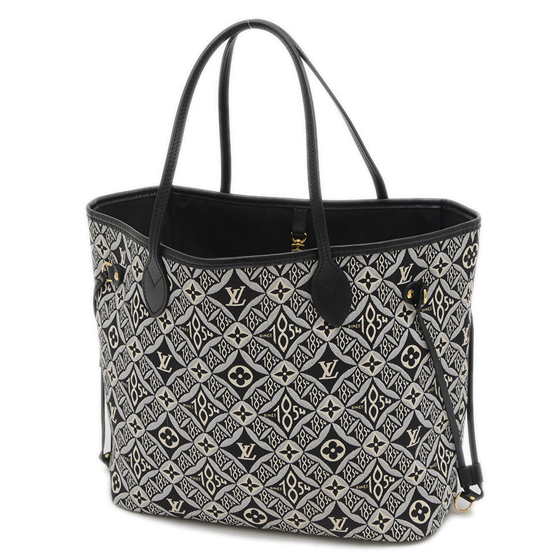 モノグラムジャガード ネヴァーフルMM トートバッグ ブラック M57230 トートバッグ