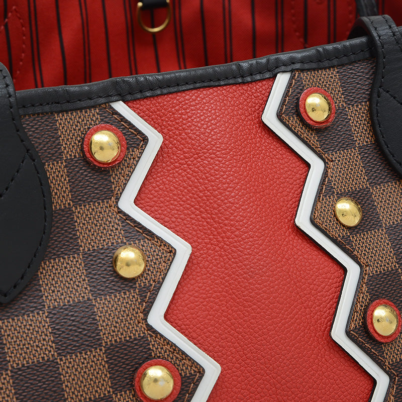 ダミエ カラコラム ネヴァーフルMM トートバッグ N40047 トートバッグ