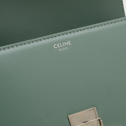 ティーン トリオンフ ショルダーバッグ シャイニーカーフスキン セラドン 188423BF4 ショルダーバッグ