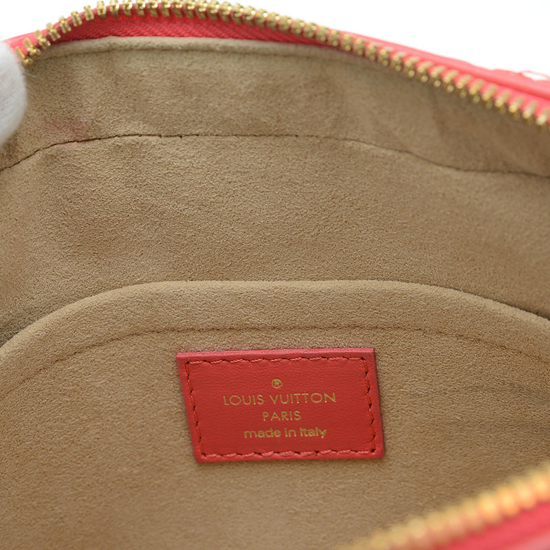 ダミエジャイアント トロカPM 2WAYバッグ レザー ピンク M59118 ショルダーバッグ