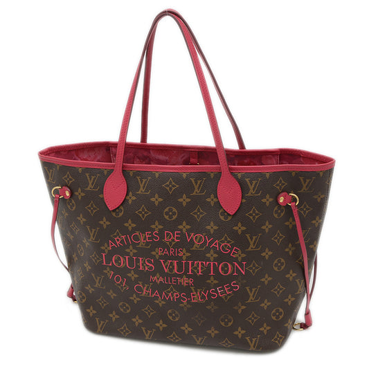 モノグラム イカットフラワー ネヴァーフルMM トートバッグ M40940 トートバッグ