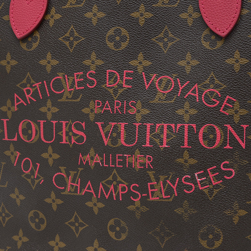 モノグラム イカットフラワー ネヴァーフルMM トートバッグ M40940 トートバッグ