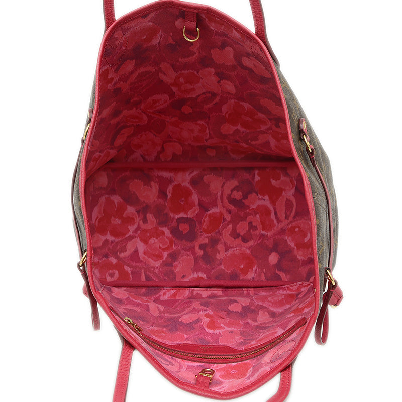 モノグラム イカットフラワー ネヴァーフルMM トートバッグ M40940 トートバッグ