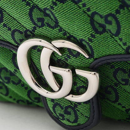 GGキャンバス スモール トップハンドル 2WAYバッグ グリーン 583571 ハンドバッグ