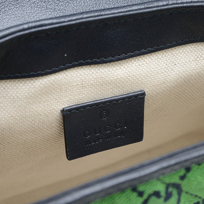 GGキャンバス スモール トップハンドル 2WAYバッグ グリーン 583571 ハンドバッグ