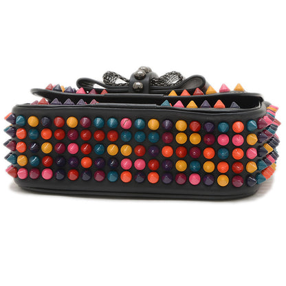 スウィートチャリティ スタッズ チェーンショルダーバッグ ブラック/マルチカラー ショルダーバッグ