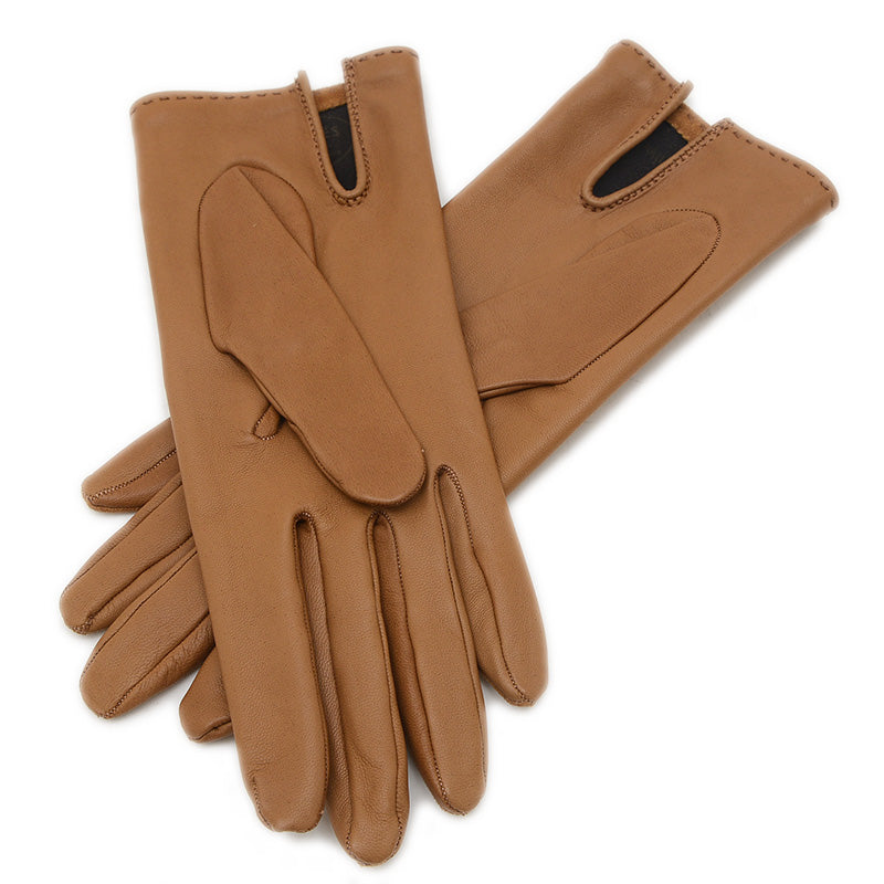 グローブ レザー スタッズ メドール ブラウン 7サイズ 手袋