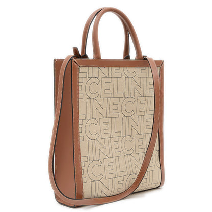 バーティカル カバ 2WAYバッグ スモール キャンバス ホワイト 192082ERN トートバッグ