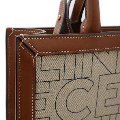 バーティカル カバ 2WAYバッグ スモール キャンバス ホワイト 192082ERN トートバッグ