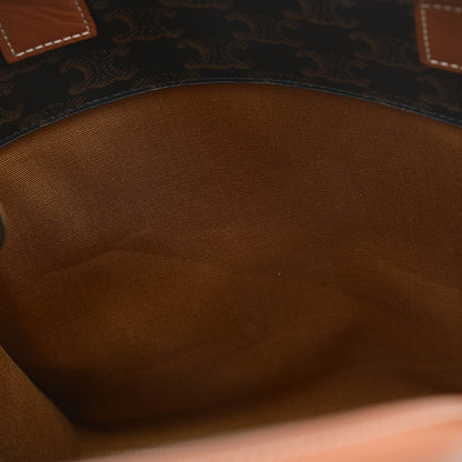 バーティカル カバ 2WAYバッグ スモール タン/ブラック 191542BZK トートバッグ