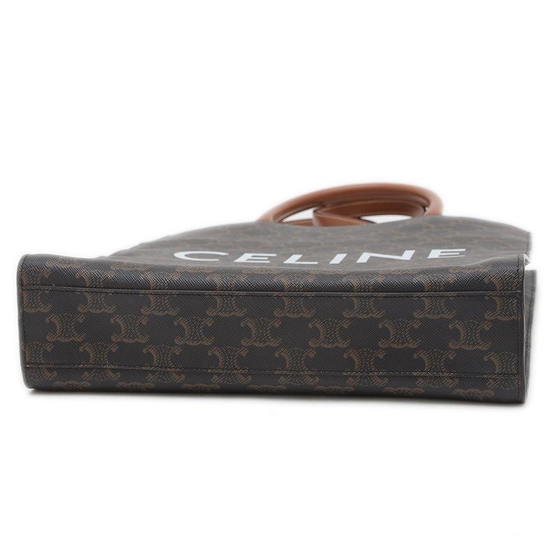 バーティカル カバ 2WAYバッグ スモール タン/ブラック 191542BZK トートバッグ