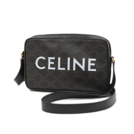 トリオンフ ミディアム メッセンジャーバッグ ブラック 194502CIM ショルダーバッグ