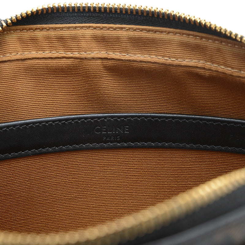 トリオンフ ミディアム メッセンジャーバッグ ブラック 194502CIM ショルダーバッグ