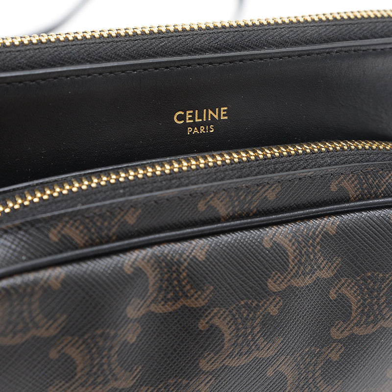 トリオンフ ショルダーバッグ ブラック 194282CAA ショルダーバッグ