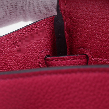 バーキン25 トゴ ローズメキシコ シルバー金具 K刻印 ハンドバッグ