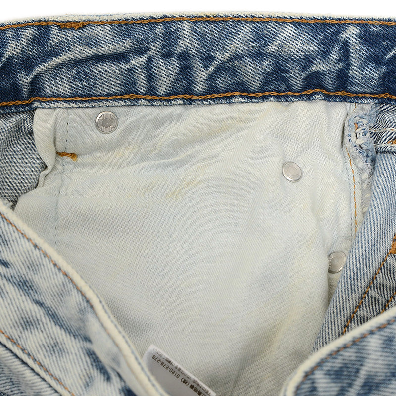 デニムショートパンツ コットン ブルー レディース 25サイズ ショートパンツ