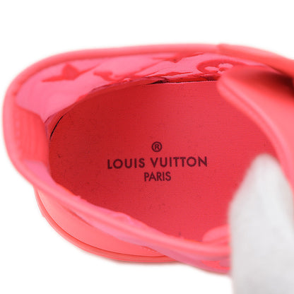 タトゥー ライン スニーカー ハイカット ナイロン ピンク メンズ 7サイズ スニーカー