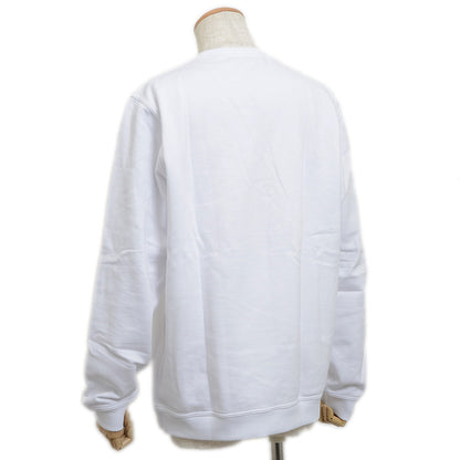 トレーナー ロゴ コットン ホワイト メンズ XLサイズ スウェット