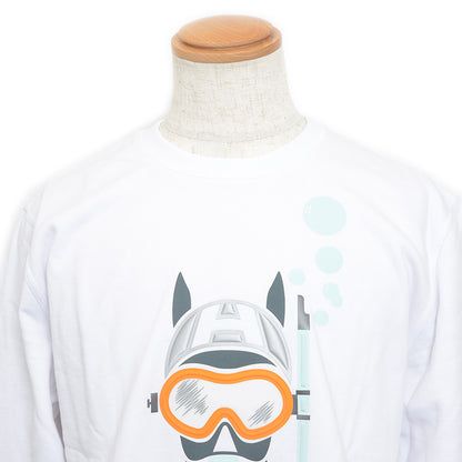 トレーナー ロゴ コットン ホワイト メンズ XLサイズ スウェット