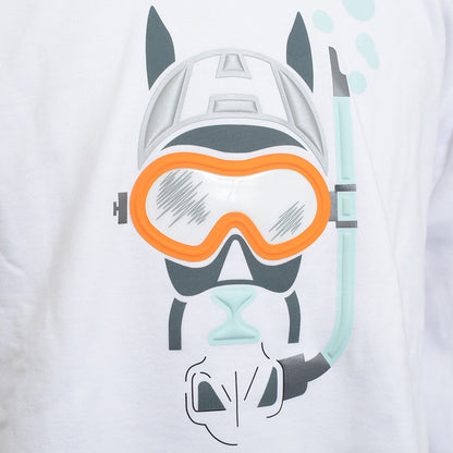 トレーナー ロゴ コットン ホワイト メンズ XLサイズ スウェット