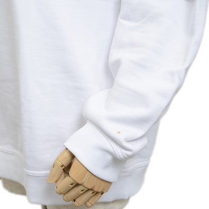 トレーナー ロゴ コットン ホワイト メンズ XLサイズ スウェット