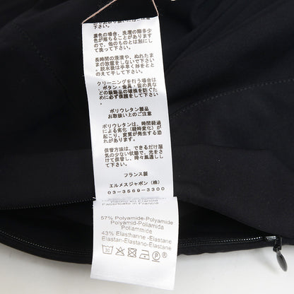 レギンス エルメスフィット アジアフィット ナイロン混 ブラック レディース Sサイズ パンツ