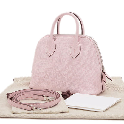 ボリード1923 ミニ シェーブル ローズダーリン シルバー金具 W刻印 ハンドバッグ